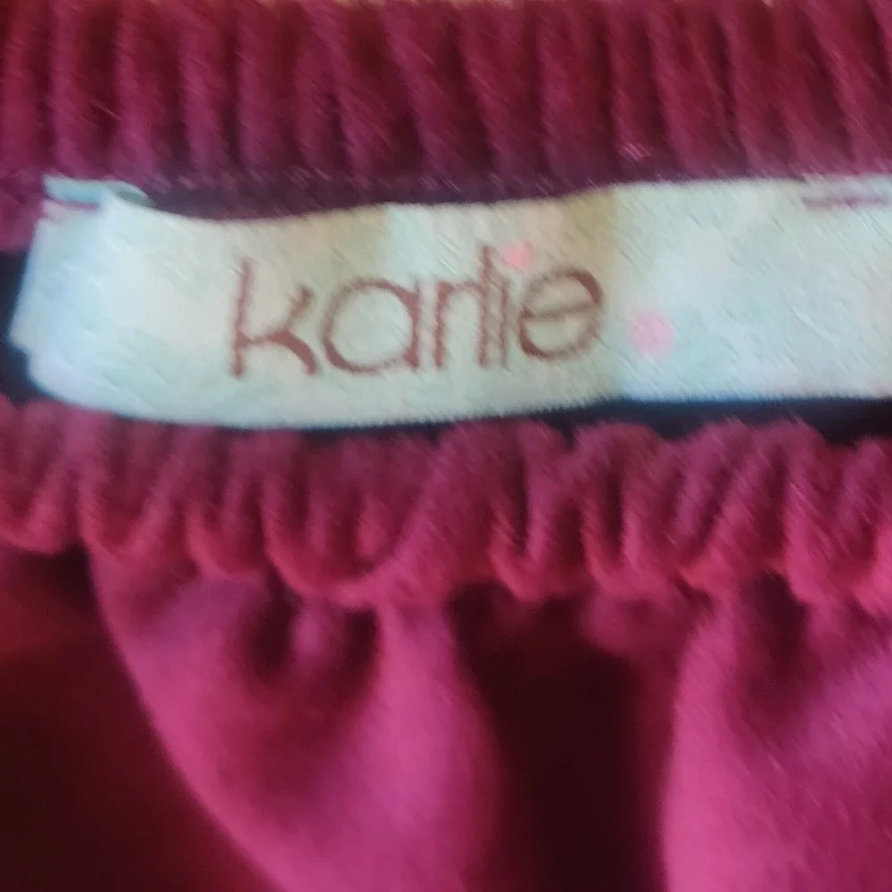 Karlie Burgundy Off The Shoulder faux suede Ruffle Top Plum Wine Textured Womens